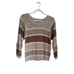 Vintage‎ diane von furstenburg striped knit sweater size medium